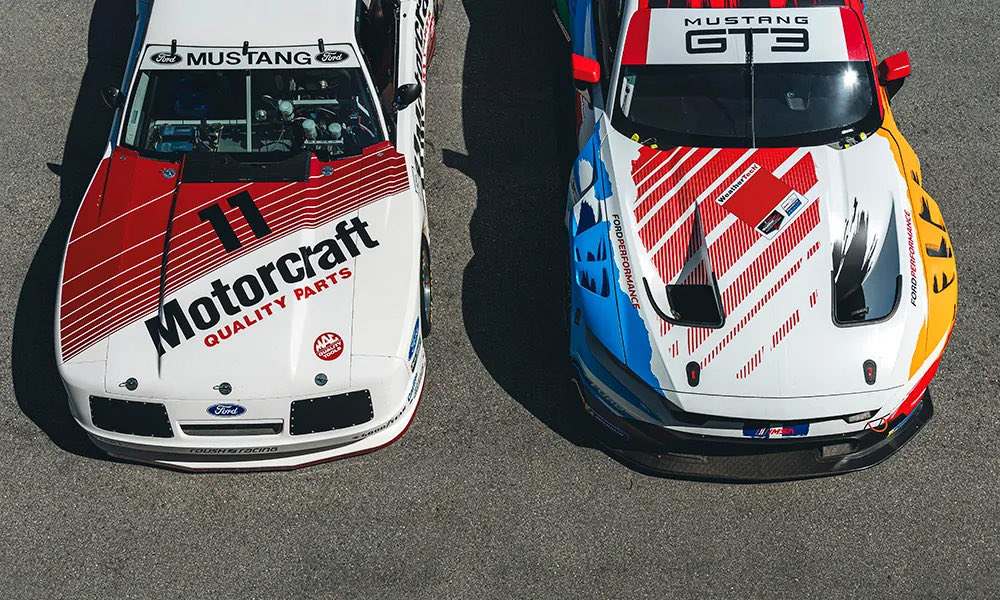 🚨NEWS: @FordPerformance has taken the wrap off its ‘Champion’s Spirit’ livery that will be carried on both factory Mustang GT3s in the @IMSA races at @WeatherTechRcwy and @DetroitGP.

➡️ sportscar365.com/imsa/iwsc/ford… #IMSA