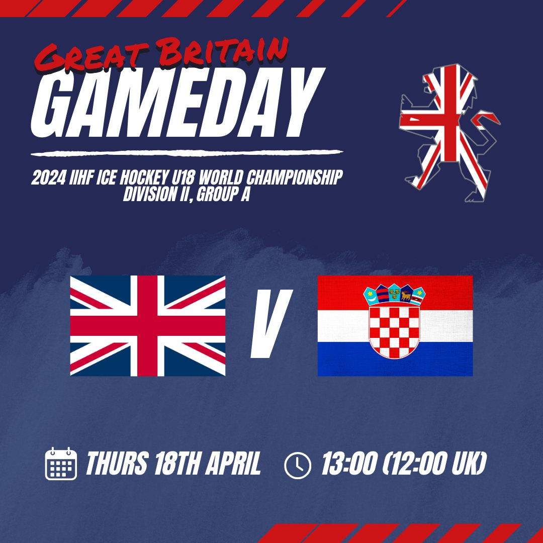 Gameday2️⃣GB V CROATIA! Get behind GB today! 🇬🇧 📺 Watch live here ➡️ youtube.com/watch?v=EkH_eK…