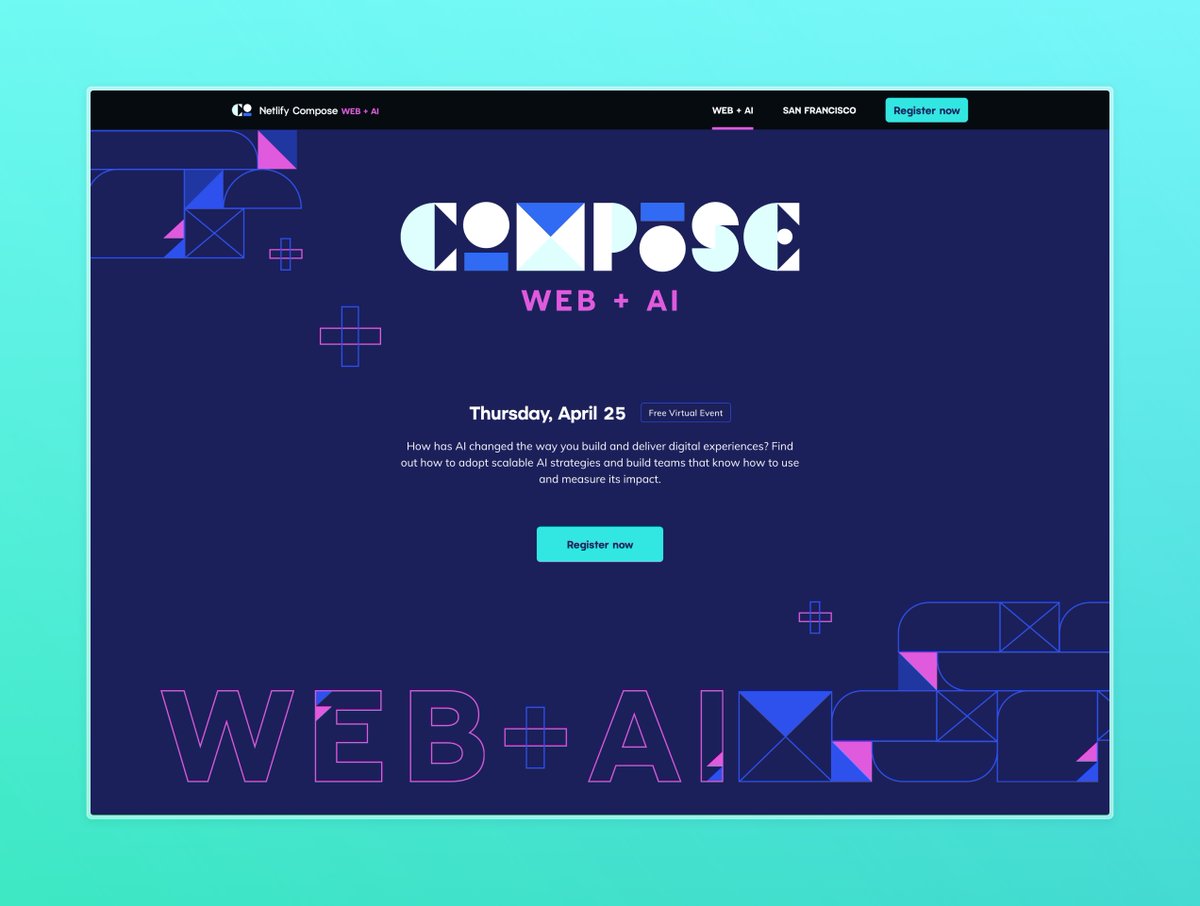 Compose Web + AI Find out how to adopt scalable AI strategies and build teams that know how to use and measure its impact. Register now: ntl.fyi/compose-ai