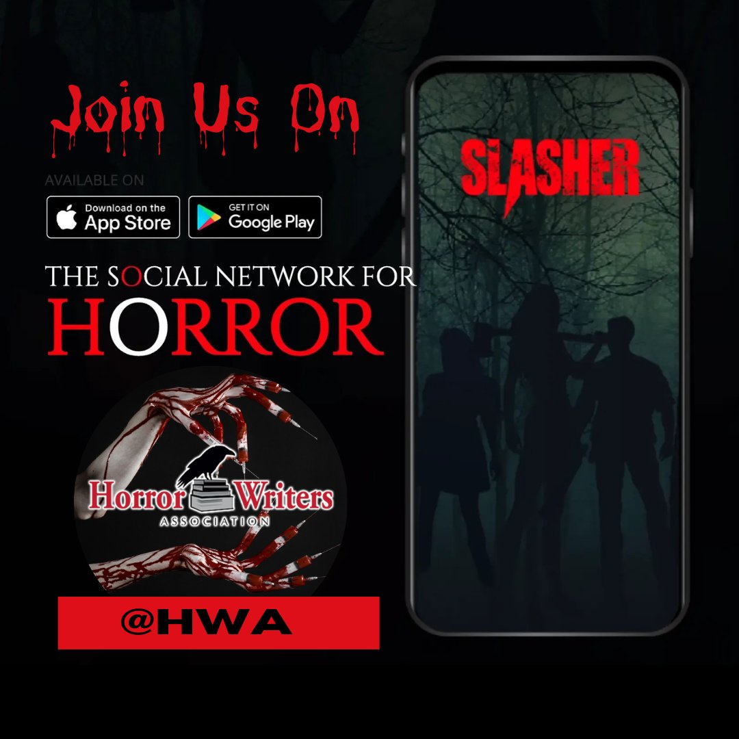 Follow the Horror Writers Association on Slasher, the social media app for the horror community. Find out all of the latest news regarding the HWA on a brand-new horror platform. Many ways to connect with filmmakers/ Authors & everything horror. slasher.tv/hwa