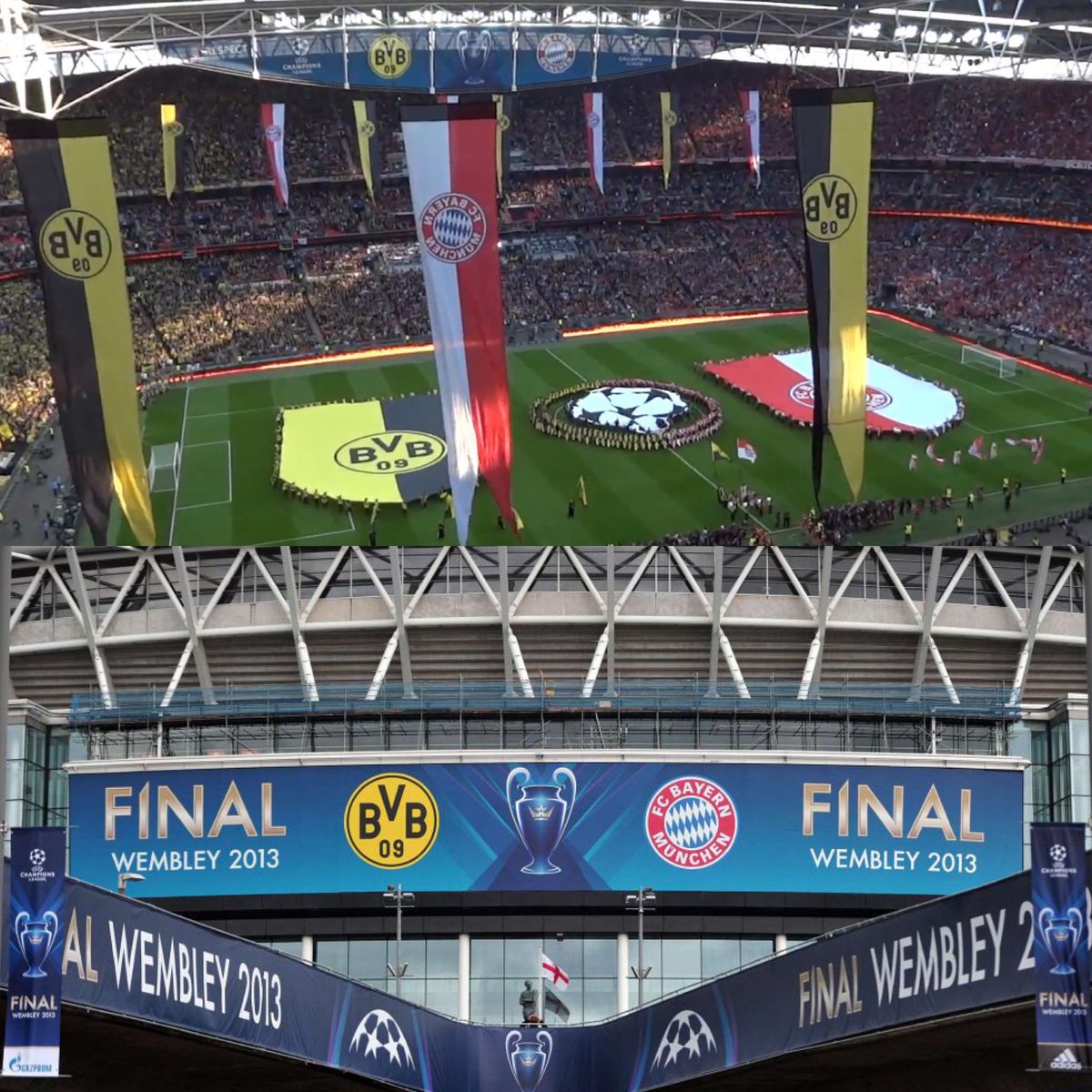 🇩🇪 Tarihte 3. kez 2 Alman takımı Şampiyonlar Ligi yarı finaline ulaştı: 

2023/24: Bayern & BVB 
2019/20: Bayern & RB Leipzig
2012/13: Bayern & BVB

Wembley'de oynanan 2013 finalinin tekrarı mı geliyor yoksa? 🤔