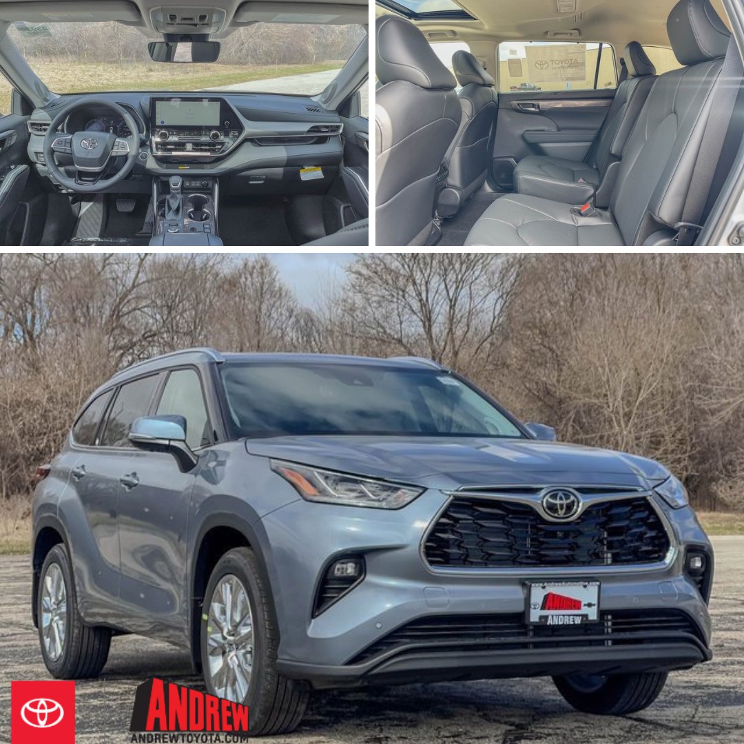 🚘 Test drive our new 2024 Toyota Highlander Limited from Andrew Toyota! 🌟 👌  Visit Andrew Toyota today and make this beauty yours! Learn more about this SUV at rpb.li/4w7t
#ToyotaHighlander #AndrewToyota