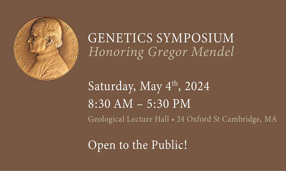 Symposium on May 4 to Look at Impact of Gregor Mendel on Modern Genetics Research @RachelleGaudet @redmakeda @HarvardOEB mcb.harvard.edu/department/new…