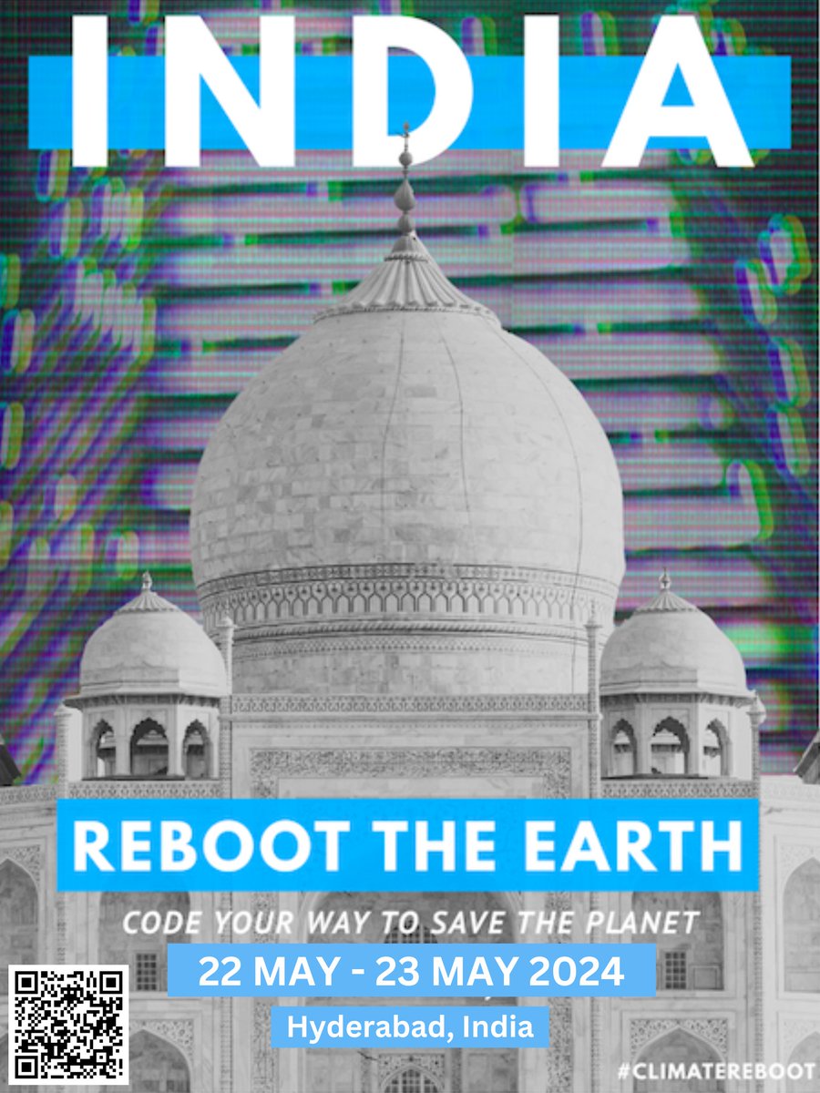 It's official! #RebootTheEarth Hackathon is coming to India 22-23 May! @UN_OICT, @UNYouthAffairs, @FAO, @DPGAlliance and @salesforce call on all tech-savvy youth ready to create innovative solutions to solve our climate crisis! Register today➡️ invite.salesforce.com/reboottheearth…