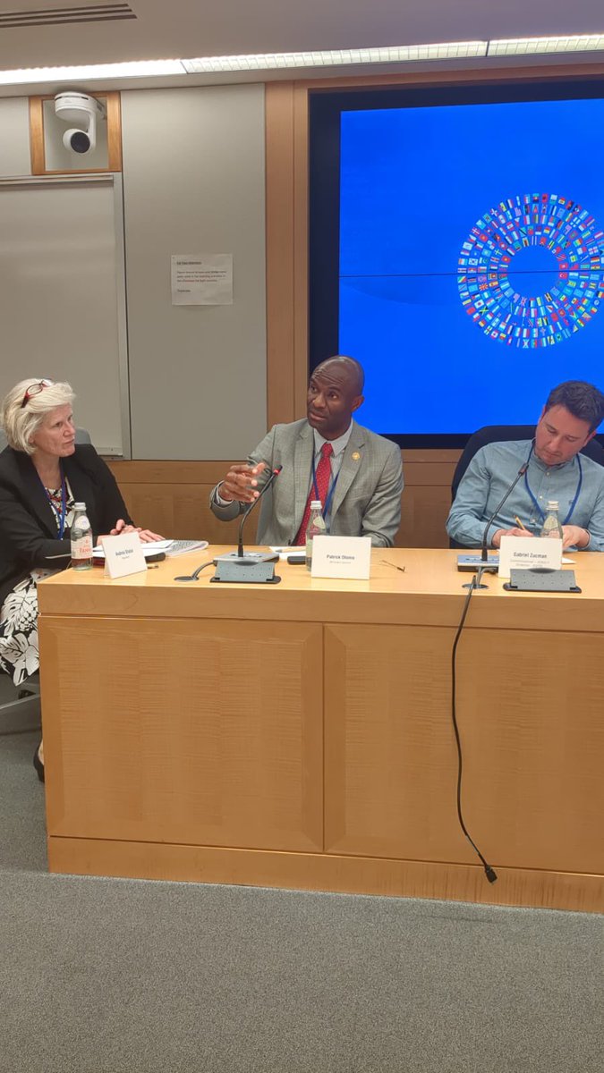 “Africa is an asset for the world. The people that are going to push global growth are going to come from Africa. How do we ensure that the international tax system allows for the redistribution for the development of the global south?”@ndzana_olomo @_AfricanUnion #WBGMeetings