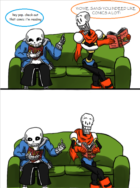 redraw of the very first comic I ever posted back in 2016 :3