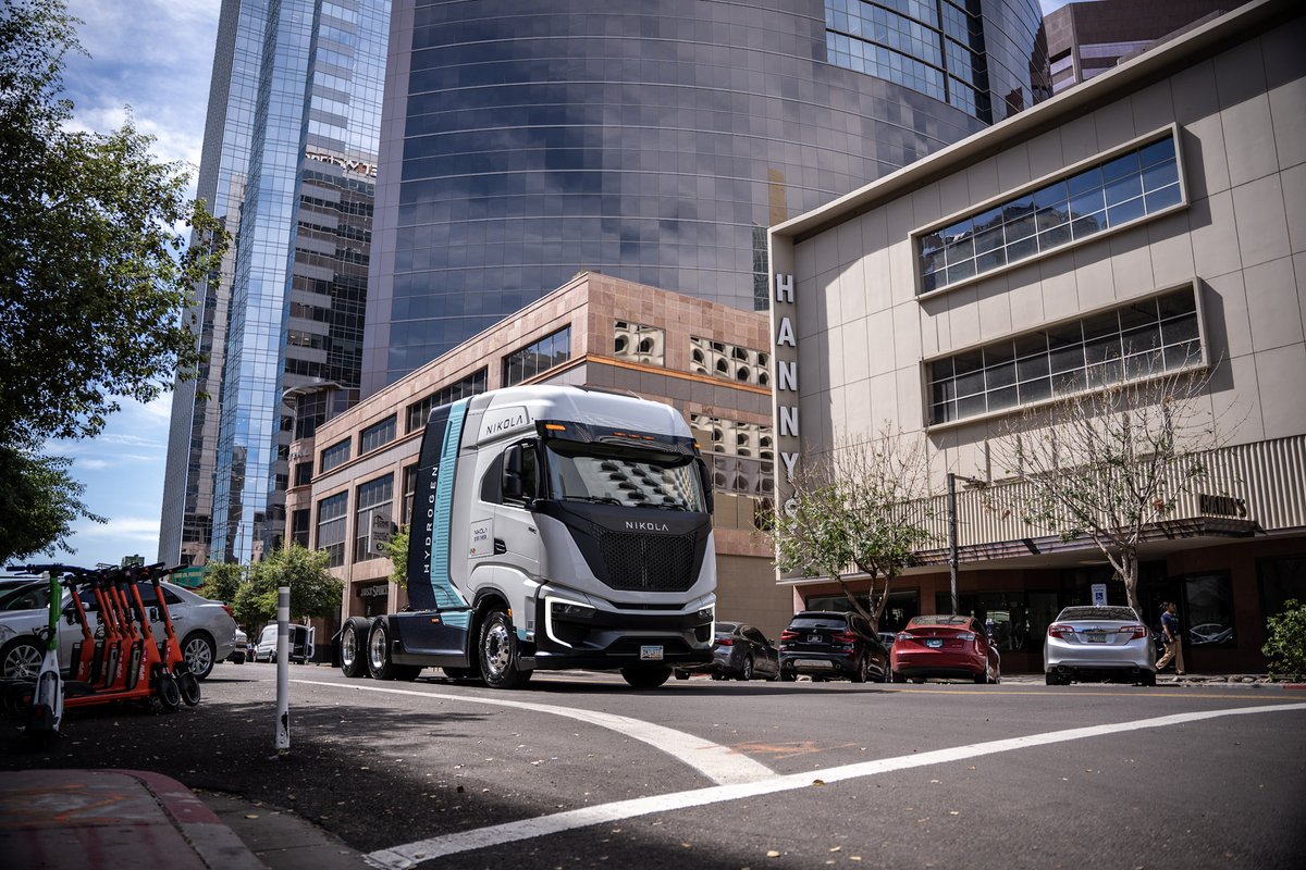 ICYMI: In Q1 2024, we wholesaled 40 Nikola hydrogen fuel cell electric trucks destined to end customers. Experience the power of our Class 8 zero-emissions hydrogen fuel cell electric truck with an industry-leading range of up to 500 miles. Order yours today: