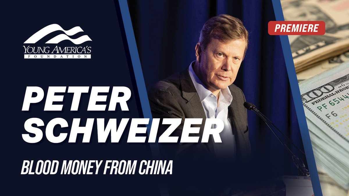 Now premiering from Cedarville University: Watch @peterschweizer unveil shocking revelations about the corruption of America’s elites conspiring with the Chinese regime. Watch now: bit.ly/3W5V4NI