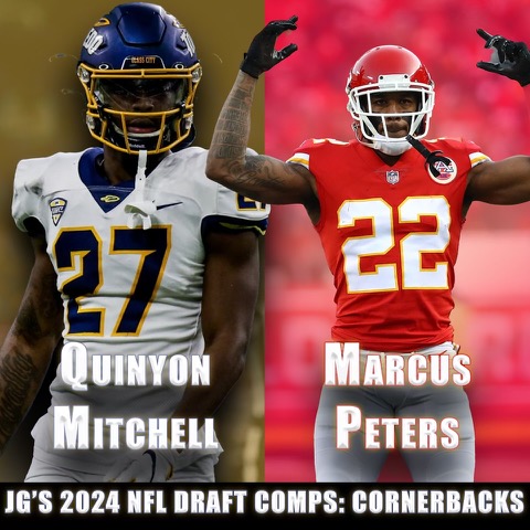 WTPlayPodcast's tweet photo. Here are @spooky__jay's CB comparisons for the #NFLDraft2024. For more analysis, check out this video:
https://t.co/xB8cEvn3G5 https://t.co/uSBe4HI0Ed