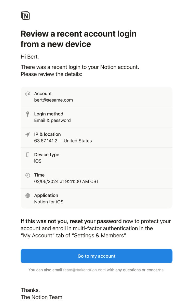 Say goodbye to unexpected logouts 👋 As long as your account is active and safe, you'll stay logged in. Plus, we'll send you an instant email alert about logins from new devices. Keep your feedback coming! We're all ears.