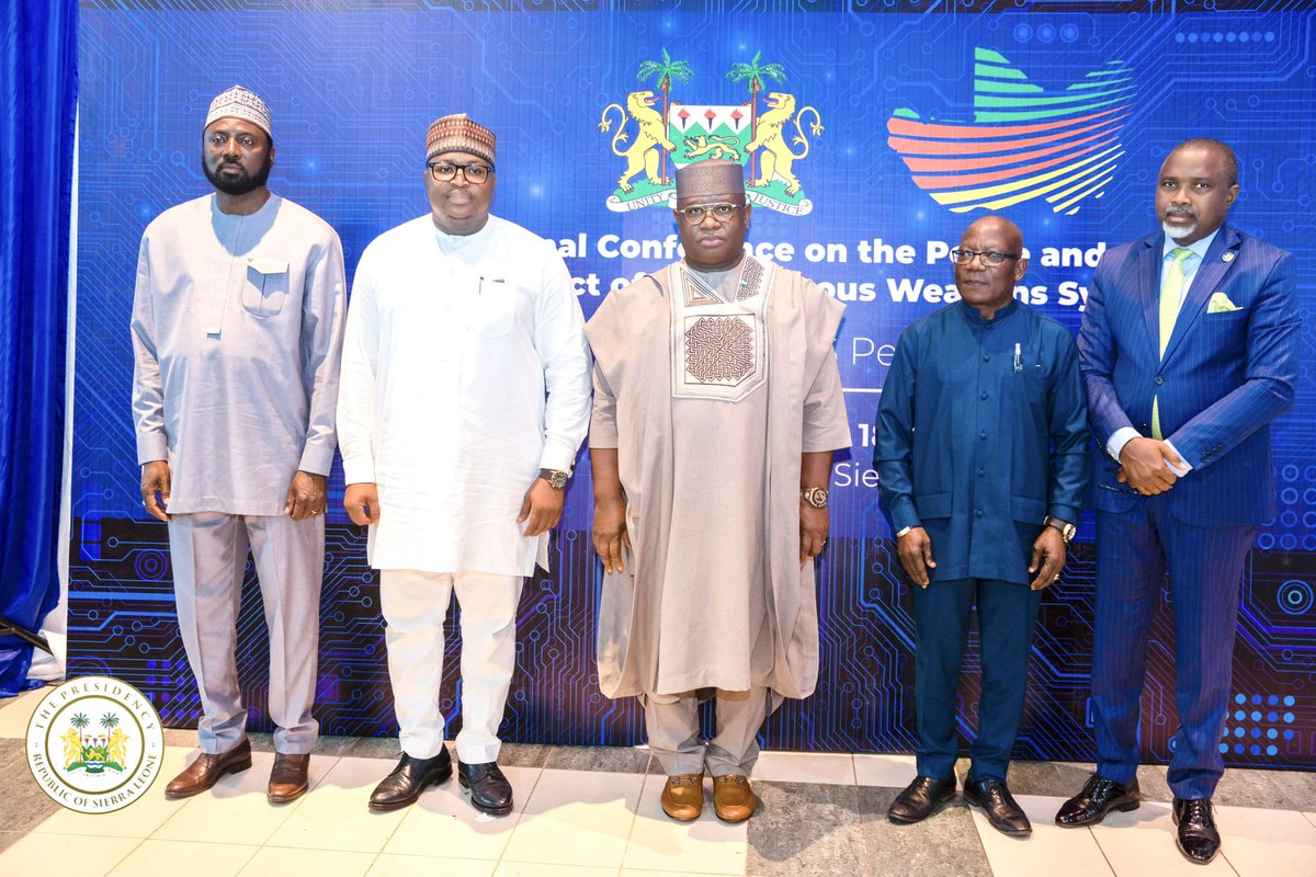 julius_maadabio's tweet image. Earlier today, I delivered the Keynote Address at the first African regional gathering on Autonomous Weapons Systems under the theme: “Peace and Security Aspect of Autonomous Weapons System: an ECOWAS Perspective”, which was held in #Freetown. 

Autonomous Weapons Systems are