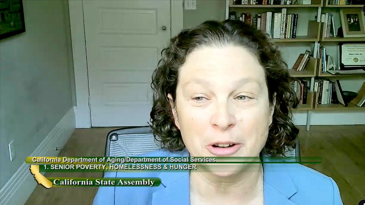 Dr.@MKushel calls for urgent action on older adult homelessness in today's CA Assembly Budget Subcommittee 2. ➡️ Focus on prevention ➡️ Center racial equity ➡️ Increase affordable housing ➡️ Tailor supports to older adults' needs abgt.assembly.ca.gov/hearings #EndHomelessness #Aging