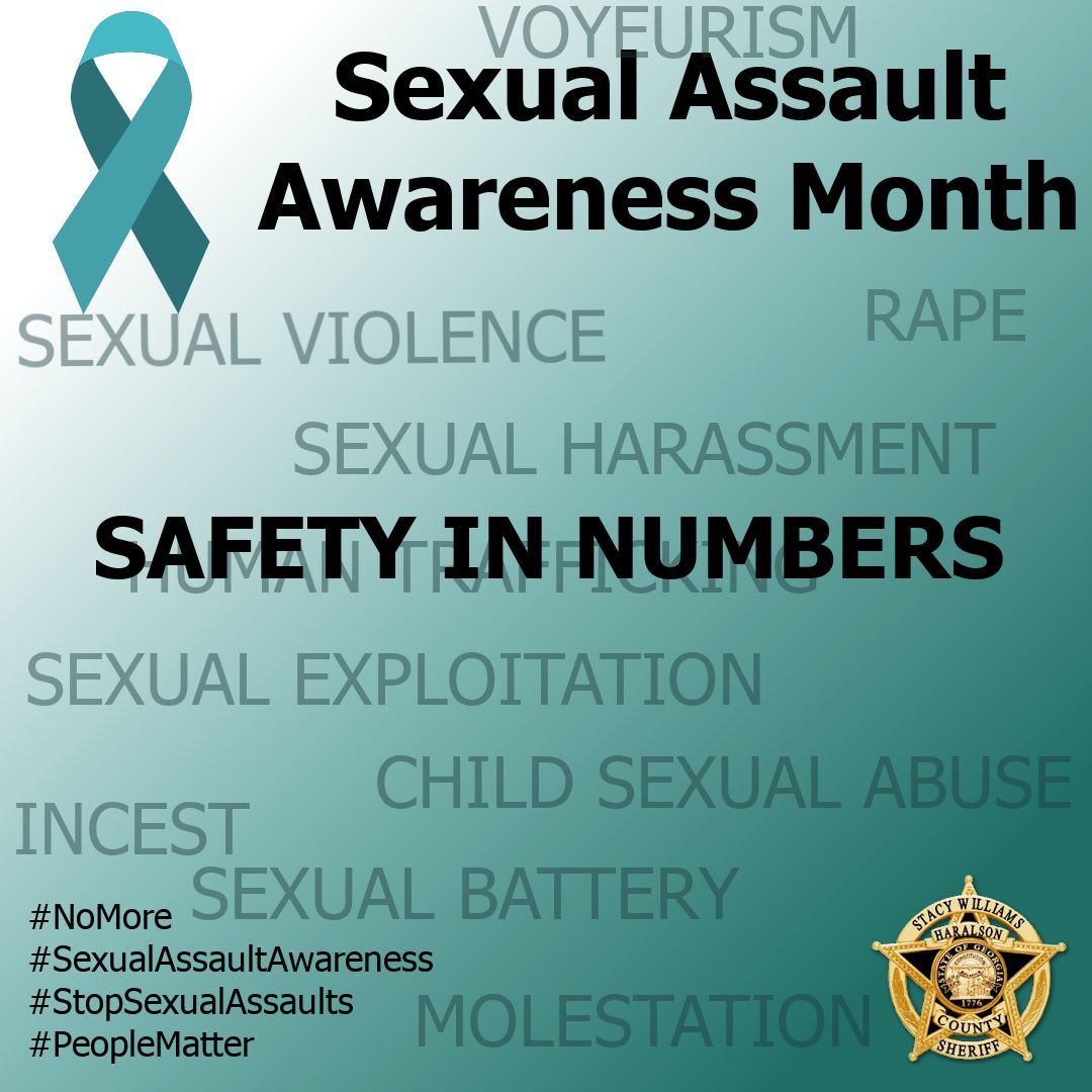 There is always safety in numbers. If you are going hiking, boating, amusement park, ballgame, shopping or a club, a group is more of a deterrent to an attacker. It is also easier for more eyes to spot danger! #NoMeansNo #ProtectYourself #NoMore #SexualAssaultPrevention #HCSO