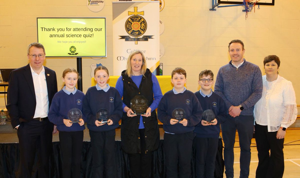 What a pleasure to welcome 18 Primary School Teams to our Annual @Combilift Primary School Science Quiz today! @scoilbhrideNS, Killeevan NS and Edenmore NS took home the silverware! A morning of enquiry, collaboration and fun!!