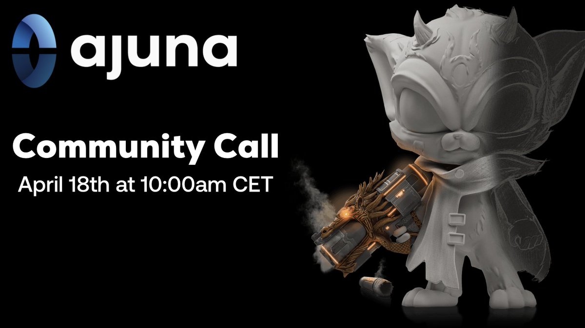 Hey Ajunians 🖖 Remember to join our AMA tomorrow, it will be at 10:00am CET 🗓️ We will go over the most up-to-date alpha on Polkadot Play, BBB, $AJUN and more.. Come with your questions loaded for Nick & Cedric❓ Join here ⤵️ discord.com/events/8493313… #Gaming #NFT #Web3