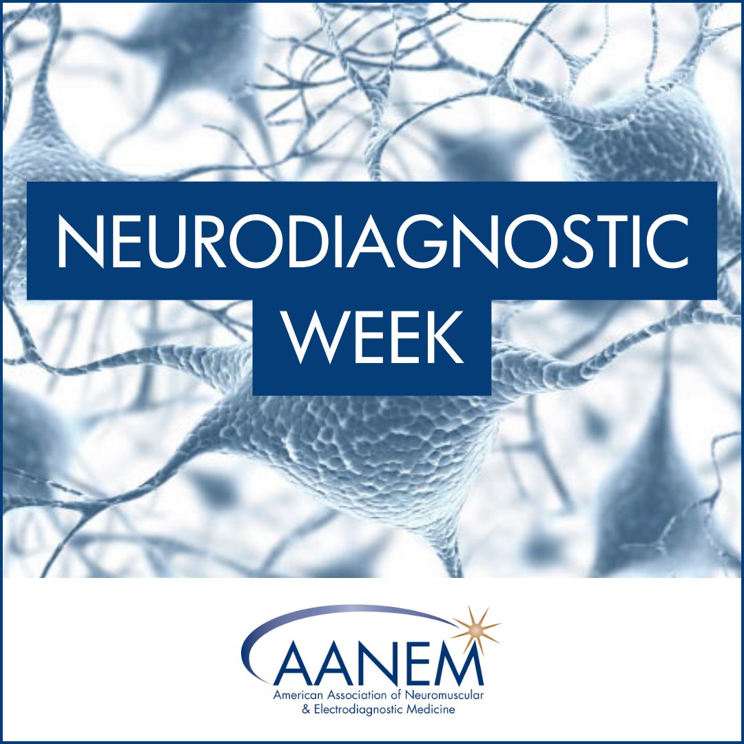 AANEMorg's tweet image. This week we recognize #NationalNeurodiagnosticWeek!

Thank you to all the technologists within the AANEM community who provide care for patients living with NMDs.

#AANEM #Technologists #NMDs #Neurodiagnostic