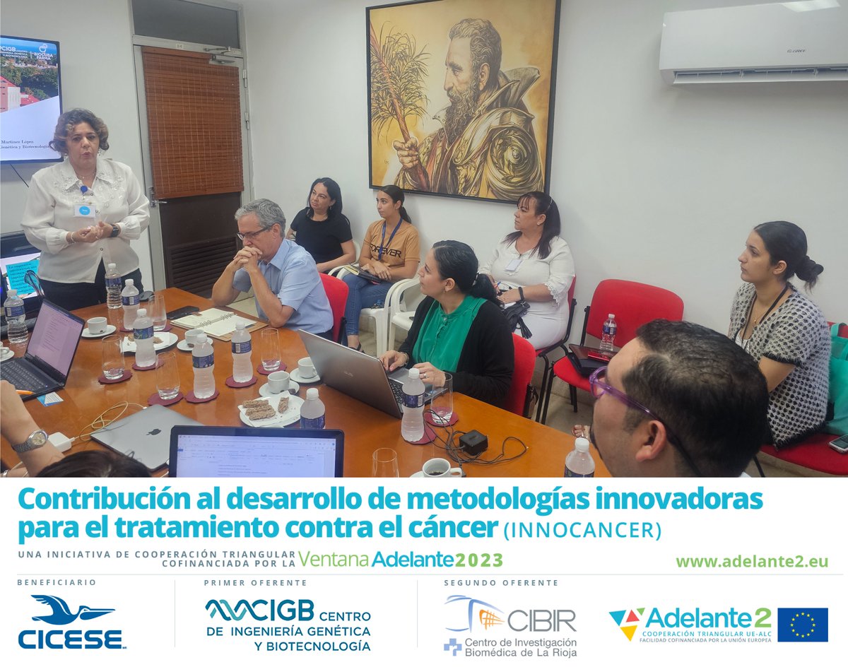 CIGBCuba's tweet photo. Conferencia: "Modelos de negocios desde etapas tempranas de los proyectos hasta su comercialización, fue la conferencia de la Dra. C. Miladys Limonta, Directora de Negocios del @CIGBCuba a los participantes en #Innocancer. https://t.co/QIADnt1Pdm