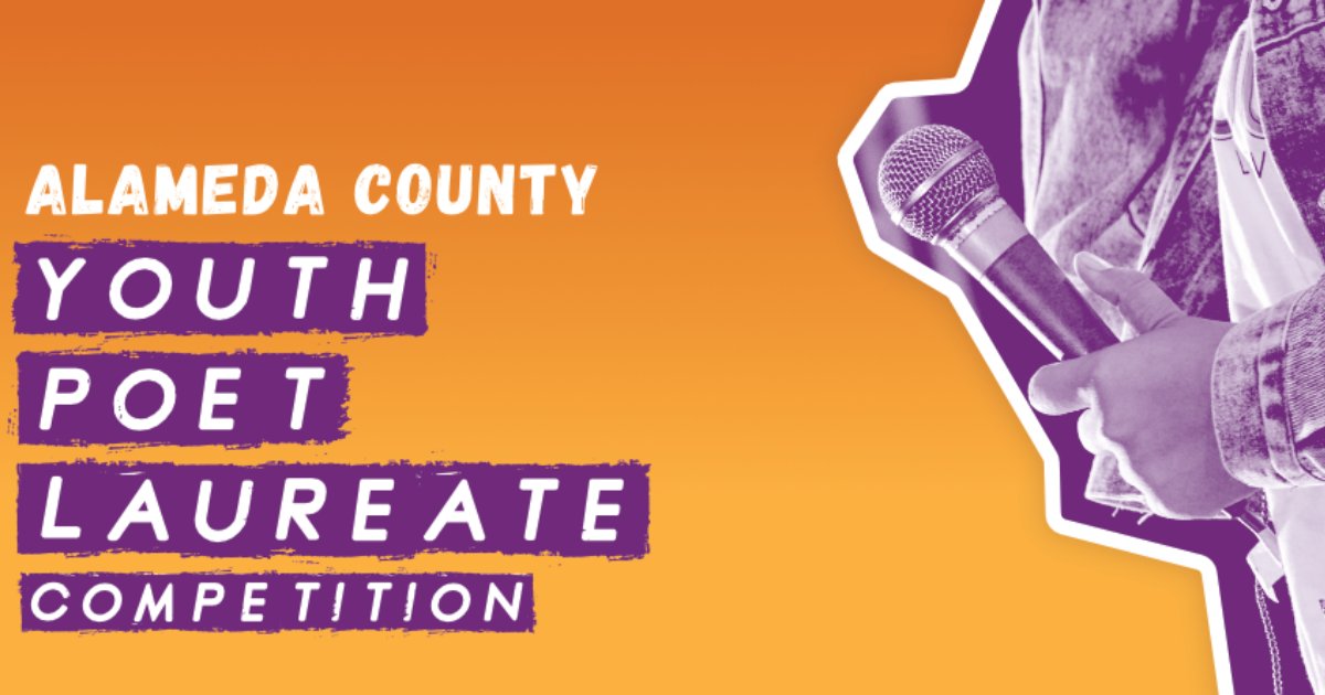 We congratulate our #AlamedaCountyYouthPoetLaureates who are finalists in this weekend’s National and California #YouthPoetLaureate competitions! The commencements will take place this Saturday at 3 pm PDT at the @kencen in Washington, D.C. Livestream: bit.ly/4cXB8mi