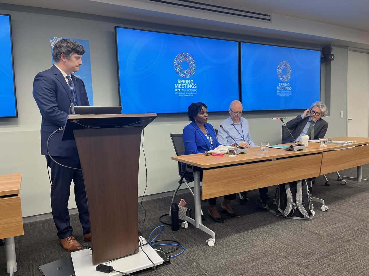 LenaSimet's tweet image. At the @WorldBank #CSPF24 on #UniversalSocialProtection - @anabwowe makes the case that in countries without social security and public services “we’re one bill away from poverty”