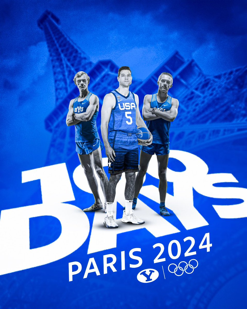 100 DAYS until the Paris Olympic Games 🤙
 
#GoCougs X #OlympiansMadeHere