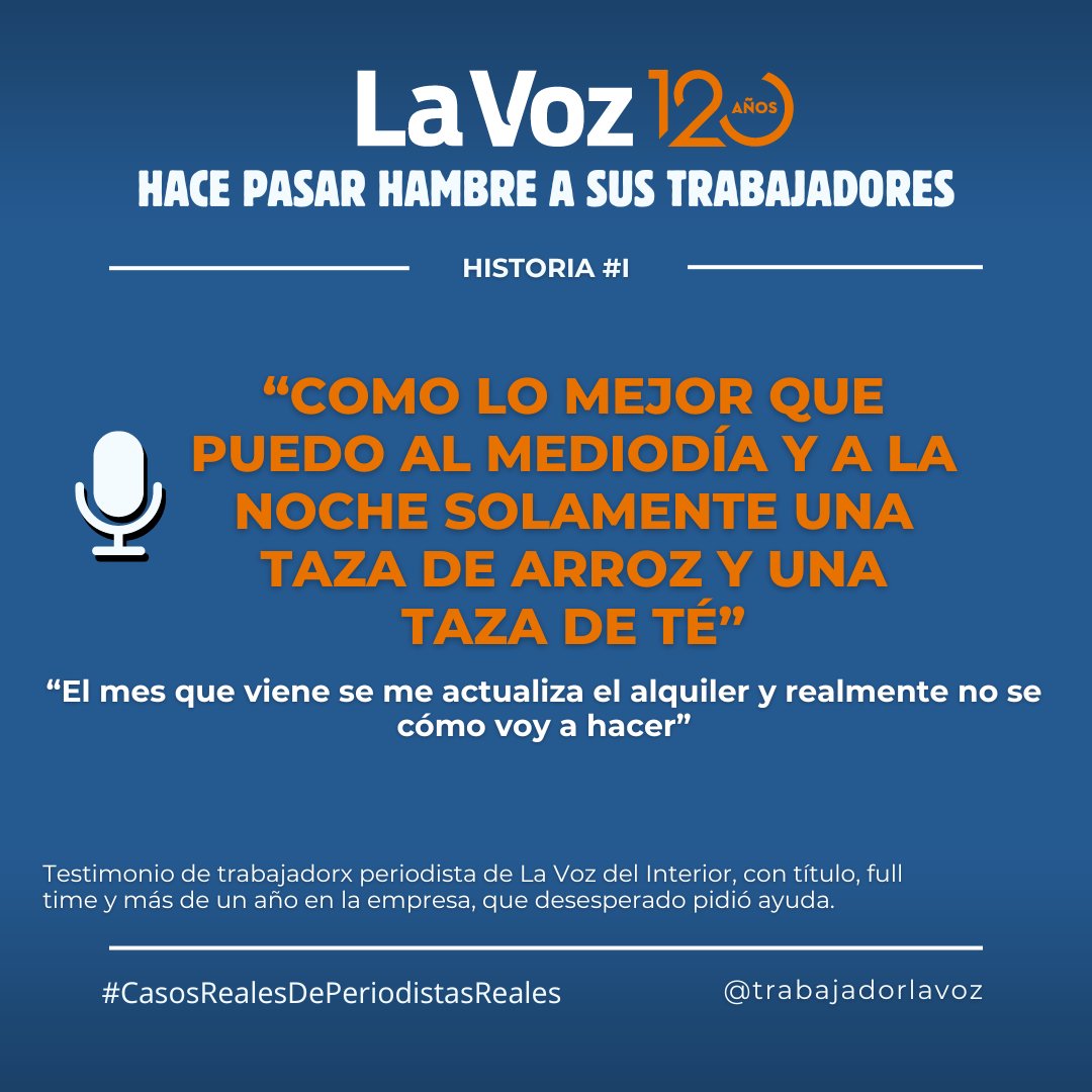 Trabajadorxs La Voz tweet media