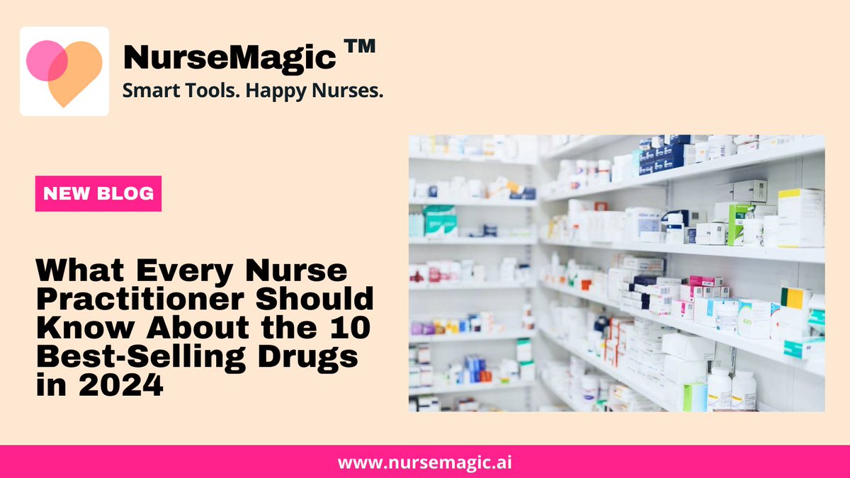 ✨ What Every Nurse Practitioner Should Know About the 10 Best-Selling Drugs in 2024 ✨

#nurse #nursing #nurselife #rn #rnlife #healthcare #healthcareworkers #patient #patientcare