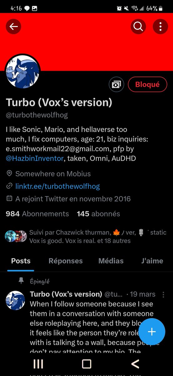 Hi!! I have another person to block!!! (Thanks to @/Goodgodmypants for notifing me!!) 

Tweets about it below🧵