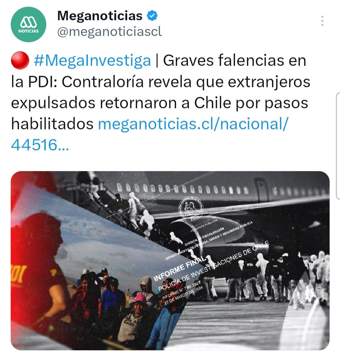 📍CERREMOS POR FUERA‼️

La administración de este Gobierno es un peligro para la seguridad de nuestro país... El Ministerio de Interior deberá responder a la Cámara de Diputados, esto es inaceptable!!

#migracionilegal #crisisdeseguridad #chile #cierredefronteras #monsalve #toha