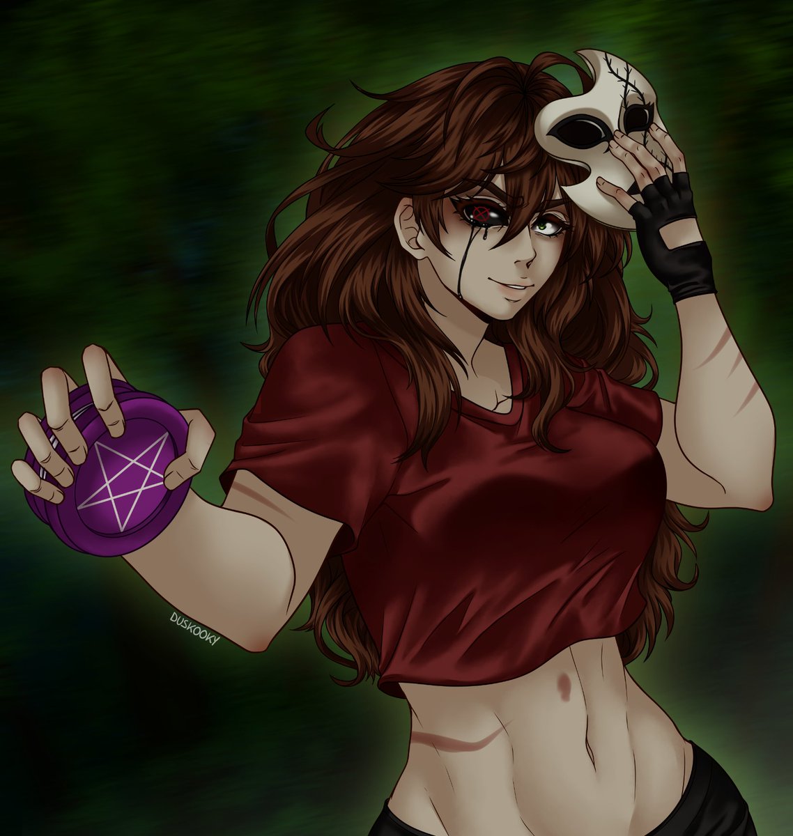 Fanart of Nemesis the Proxy, character belongs to @DarkAngel6021 on  Instagram!, image size:1138x1200