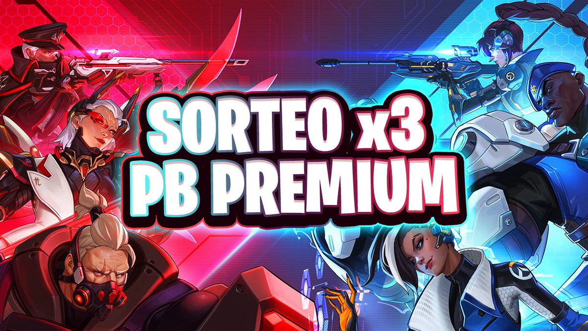 🎁SORTEO de 3 Pases de Batalla PREMIUM para la temporada 10 de Overwatch 2, gracias a Blizzard.

Para participar:

1) Sigue a @sesuko9
2) Like❤️ y RT🔁 a este post.
3) Etiqueta a tu duo.

 El sorteo termina el 23 de Abril, SUERTE!!
#OW2Giveaway #Overwatch2