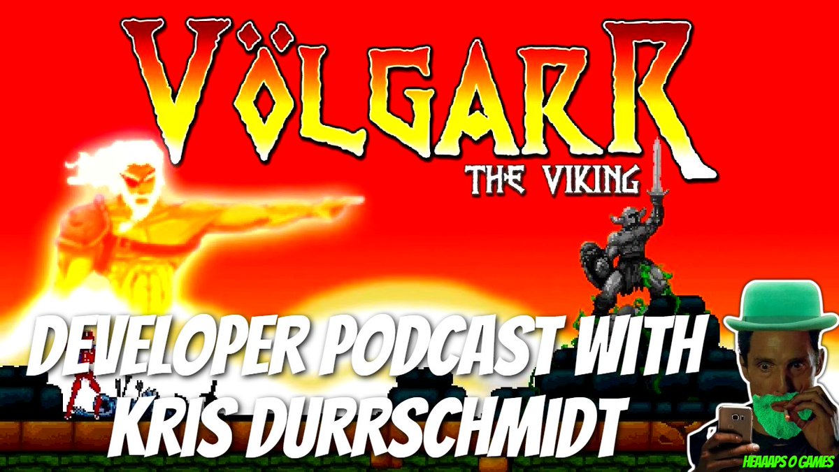 A lot of work went into putting this together! Thanks again to @VOLGARR for giving me the time to sit down & discuss all things Volgarr The Viking and beyond! Podcast now live here! youtu.be/tBBofutH9Gg