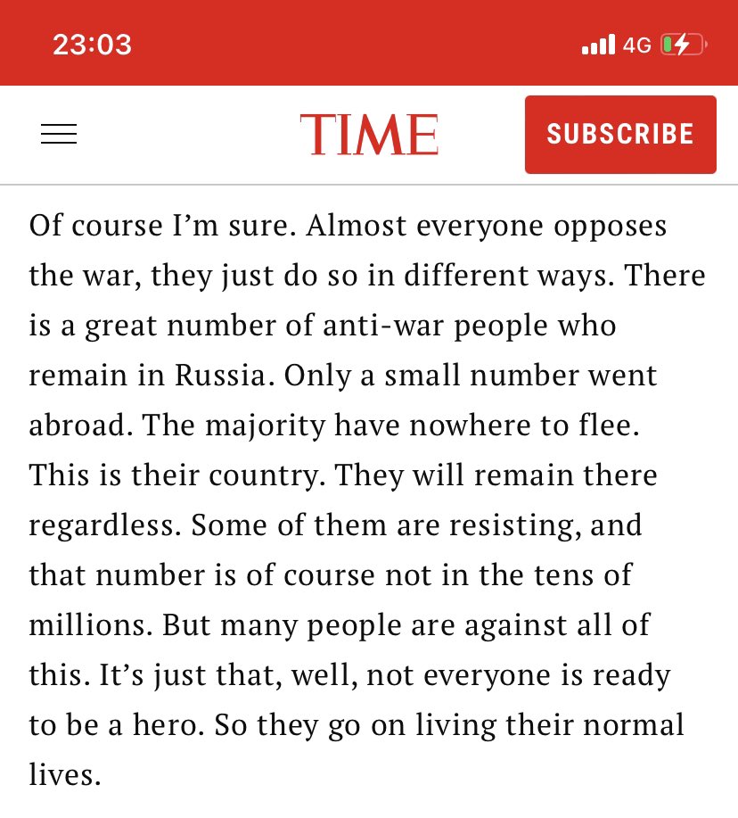 Оо вот такое враньё я очень не люблю. Рустем Адагамов наврал на свою 500к аудиторию и специально написал что Навальная говорит «спецоперация» хотя в оригинале “war” Два дня назад он назвал пол России «быдлом из быдлосемей» и вот следующая мерзость не заставила ждать.