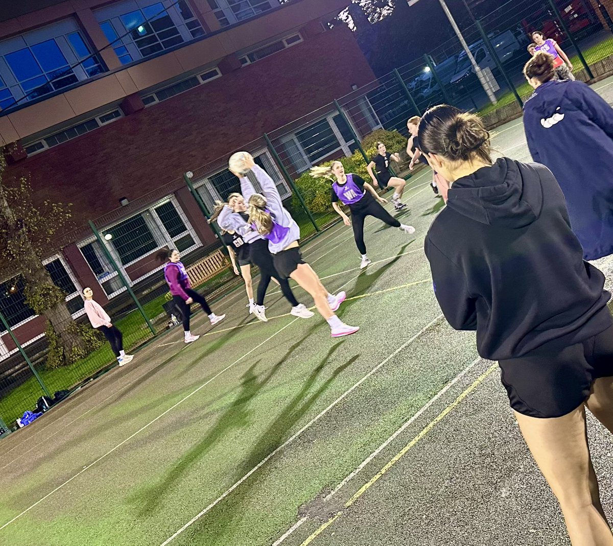 Great to be back after the Easter break at <a href="/wboroschool/">Wellingborough School</a> with our first of 6 open sessions for <a href="/northants_storm/">@Northants_Storm</a> lovely to see new faces from around the county and outside from Warwickshire #CommunityEngagement #netball <a href="/NhantsNetball/">Netball in Northants</a>