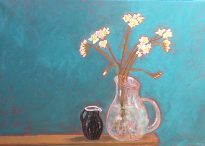 Art of the Day: "Freesias". Buy at: ArtPal.com/johnmulberry?i…
