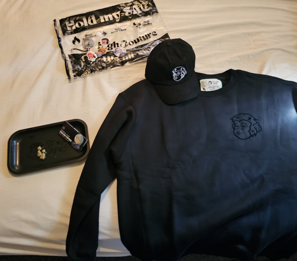 ElectricEnigma π£ (@electricenigma7) on Twitter photo Just got my Limited Edition merch from <a href="/StonedApeCrew/">Stoned Ape Crew</a>!    Now I need a puff grinder! Just got my Limited Edition merch from <a href="/StonedApeCrew/">Stoned Ape Crew</a>!    Now I need a puff grinder!