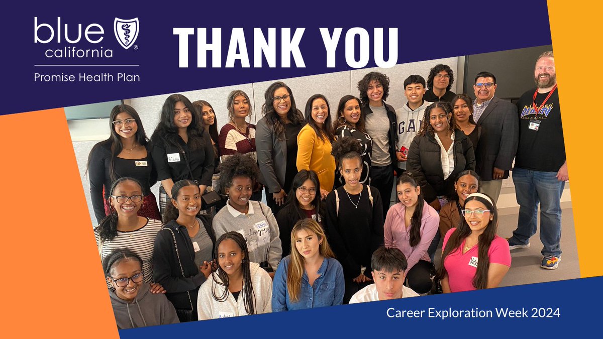 RealityChangers's tweet photo. Thank you so much to @BlueShieldCA  #BlueShieldPromise for your sponsorship of Career Exploration Week 2024 earlier this month! We had so much fun learning about careers in healthcare, life sciences, business, hospitality, government, and law. https://t.co/MS84IEpegC