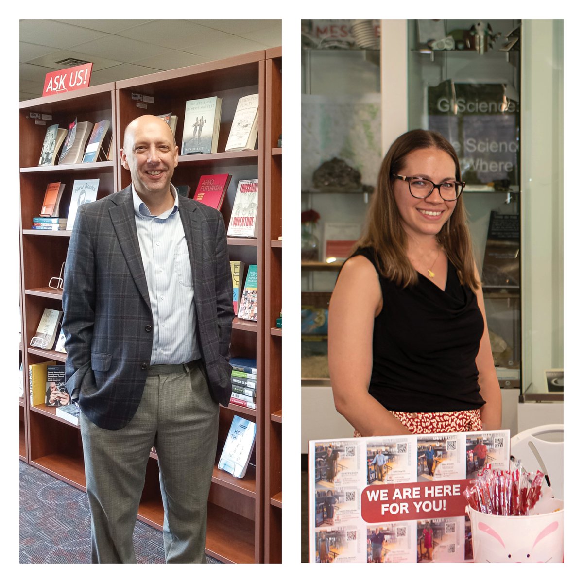 Please join us in congratulating this year's college-level faculty award recipients: Ashley Orehek, Assistant Professor, for Excellence in Service, and Anthony Paganelli, Assistant Professor, for Excellence in Research and Creative Activity.