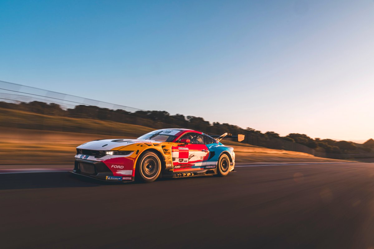 To celebrate the 60th anniversary of Mustang today, we came up with an amazing tribute to racing Mustangs of the past wrapped up in our new Mustang GT3. Called the Champions Spirit livery, it pays homage to some of the amazing racers from years past. #Mustang60