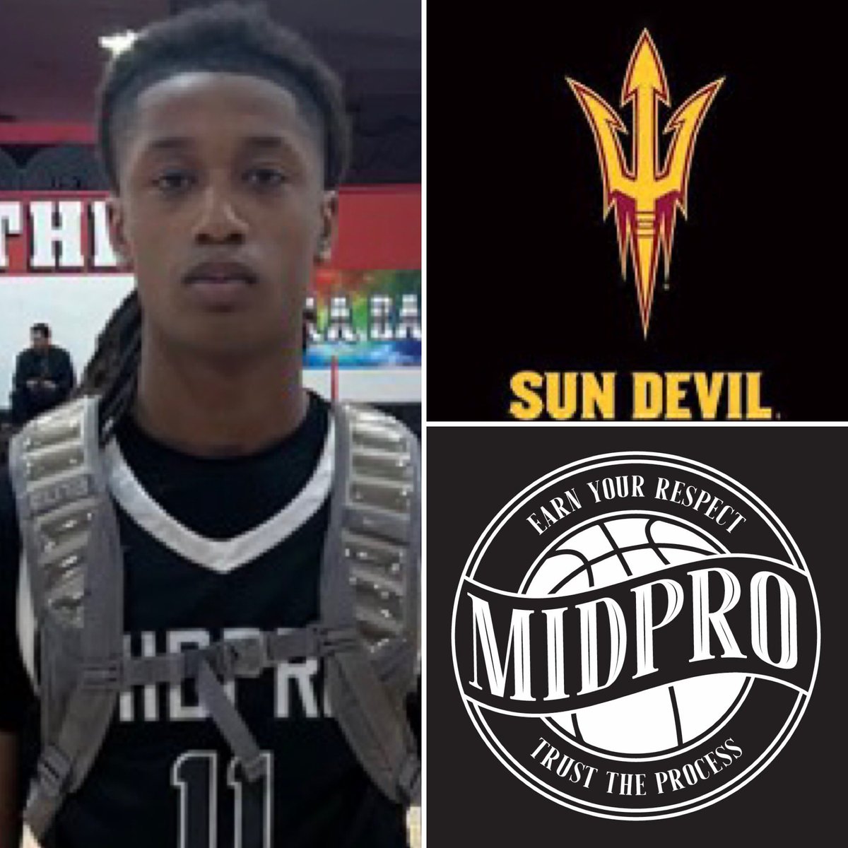 2025 G 6’7 Dietrich Richardson has received a scholarship from Arizona State. @DietrichR_11 

#MidProFam #ThisIsWhatWeDo #TrustTheProcess #EarnYourRespect