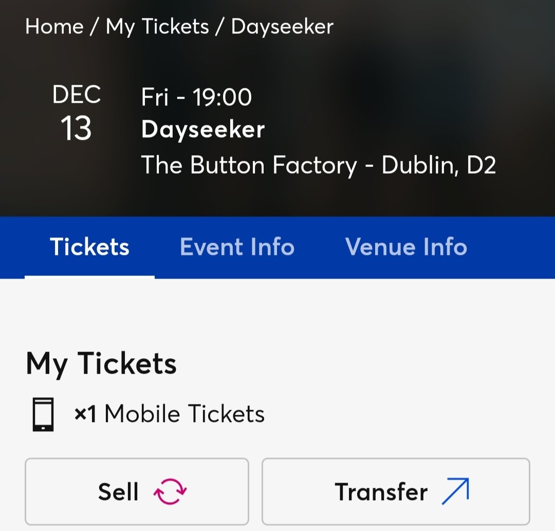 Can't wait to finally see @dayseeker, my favourite band from the last decade, in December 🤘🎶🎸😭

#Rock #Alternative #PostHardcore #Sadcore