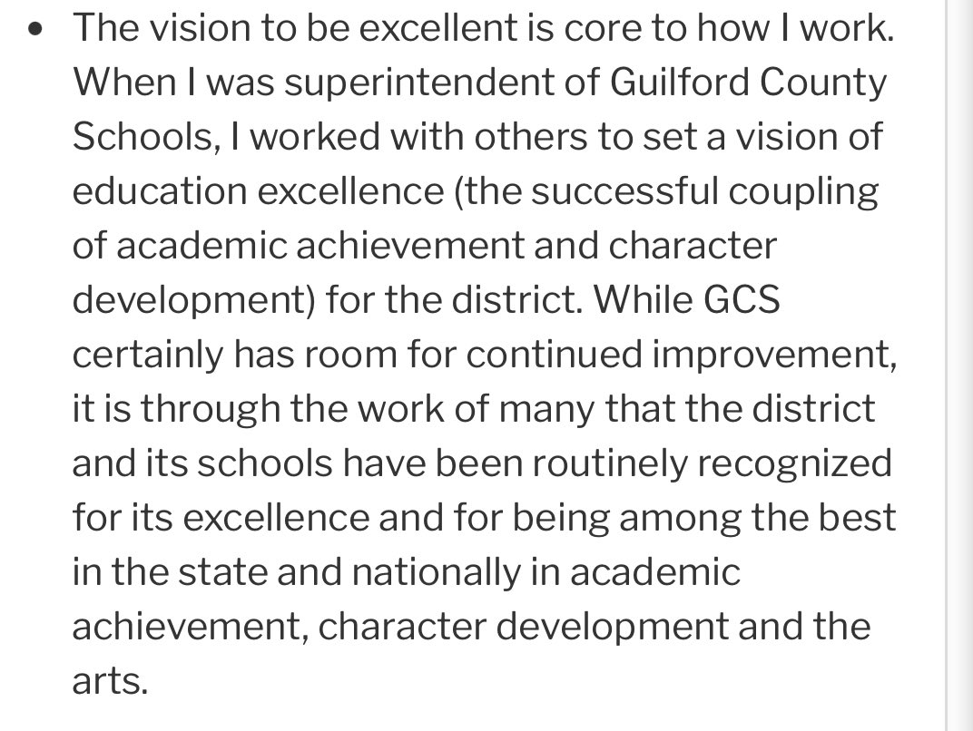 @MoGreenforNC has a heart for public education and a wealth of leadership experience including serving as superintendent of NC’s third largest school district, @GCSchoolsNC. He will be an excellent choice in November. #nced #ncpol