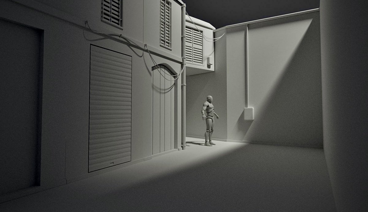 liowwaART's tweet photo. Been aloooong time! Started a project that’s super early days yet 😁 working on a small alley to ease myself back into 3D Art 

#3dart https://t.co/0Vgq1eXiEj