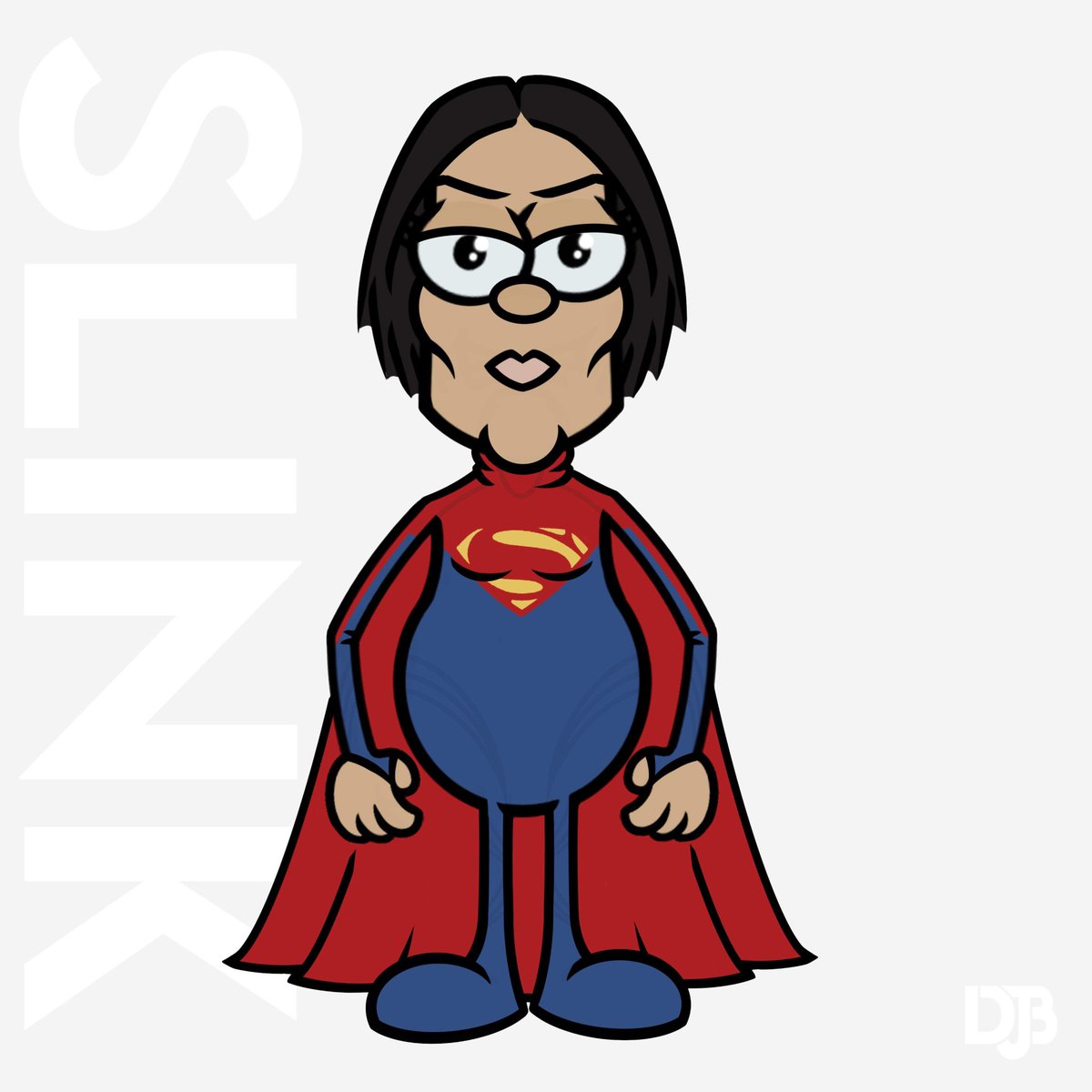 The Flash’s Supergirl got SLINKd #supergirl #theflash #karazorel #sashacalle #superman #dccomics #superheroes #slink #slinkd #djbu #artistofinstagram #artwork #artist #characterdesign @SashaCalle