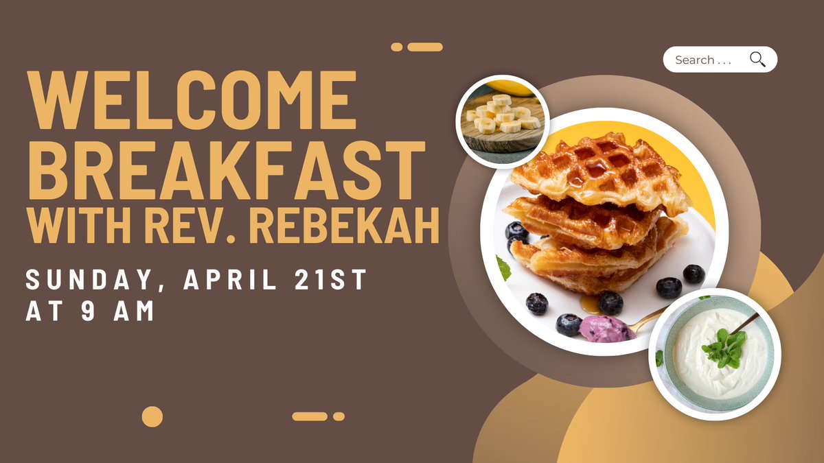 All Newcomers, Visitors, and New Members to UUCR over the past year or so are invited to attend a Welcome Breakfast this Sunday (April 21st) with our minister, Rev. Dr. Rebekah A. Savage!  #uucrockville #Welcome #ThisSunday #rockvillemd

onrealm.org/UUCR/PublicReg…