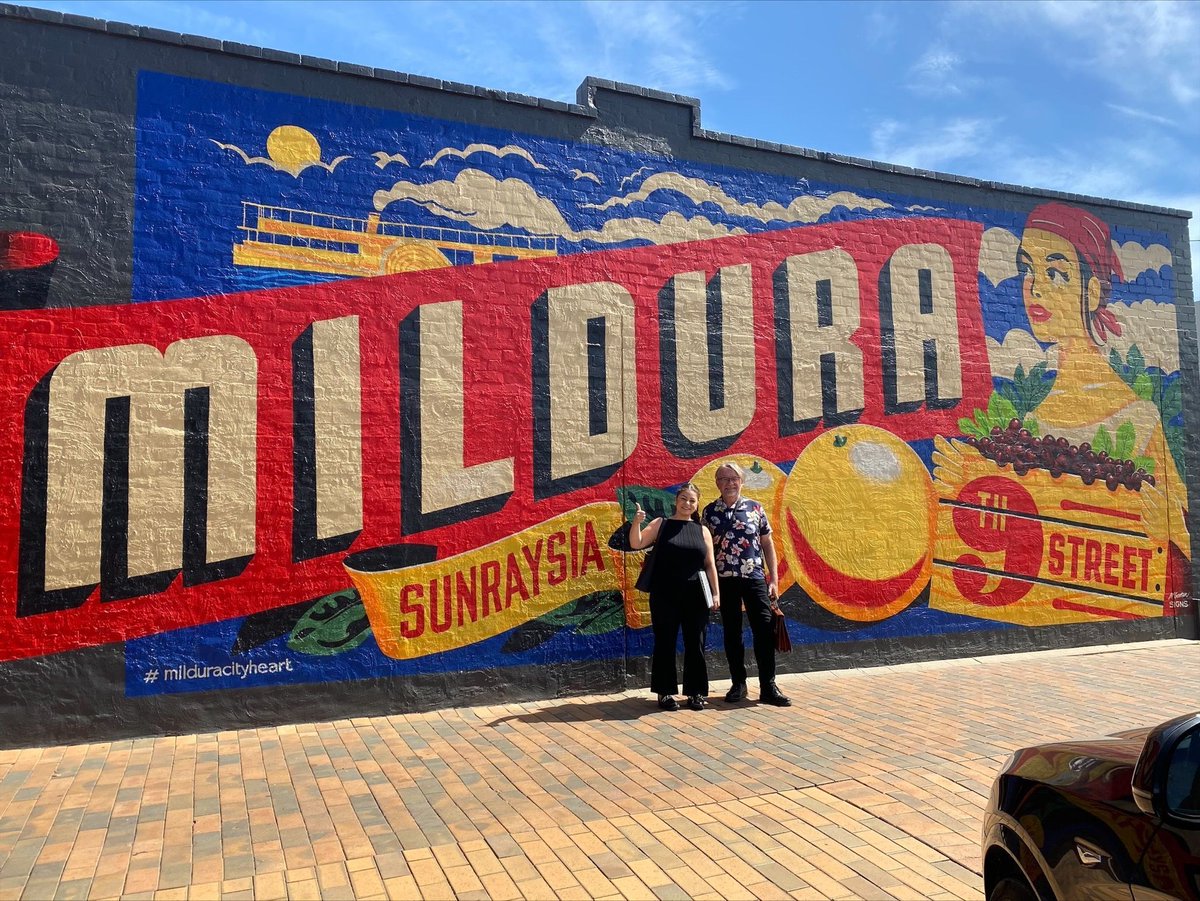 Thanks Aylin & Mark from Social Security Rights Victoria! Can you guess where they went to consult for our project to improve access to social security for women in regional and remote Australia? #Centrelink #CommunityLaw #FundEqualJustice