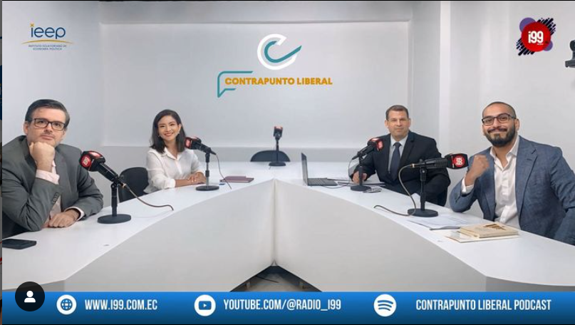 JoseloAndrade's tweet photo. ¡Gracias por hacer del primer episodio de Contrapunto Liberal en I99 FM un rotundo éxito!
📅 Recuerda, cada lunes a las 10 AM te esperamos en la 98.9 FM @radioi99 para seguir explorando juntos los temas más relevantes de economía y política.
📻✨
#ContrapuntoLiberal #I99FM https://t.co/H5YX4PJ2fd