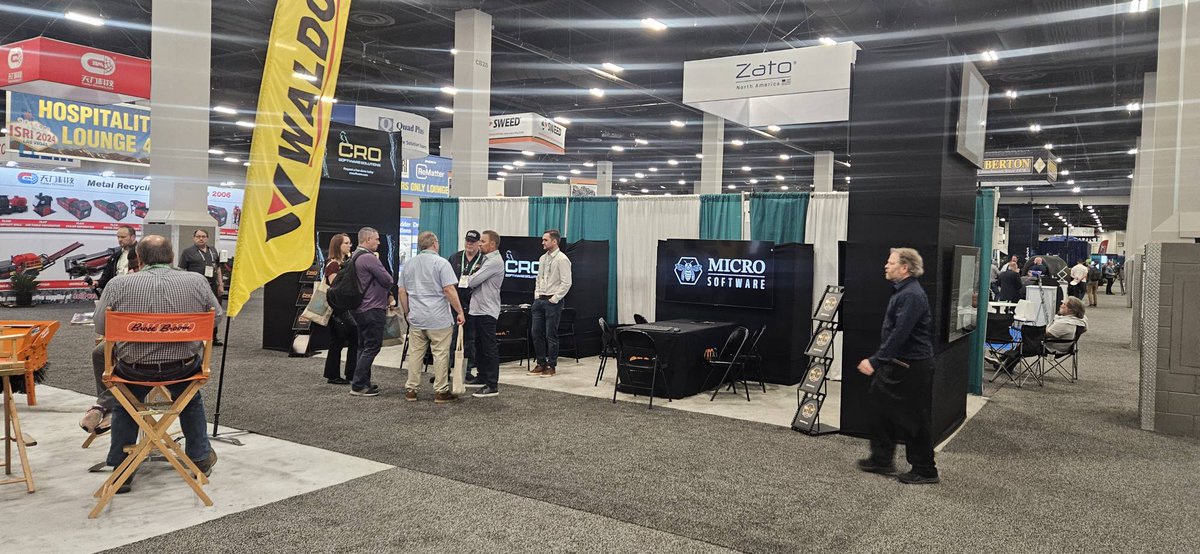 Successful second day at ISRI 2024! Come down and visit us at booth number 2560. We're all set up to showcase Cro and Micro until 4:30 today. Don't miss out!