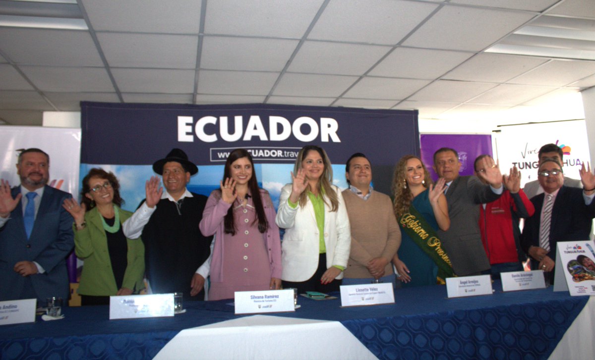 #Lazamiento/Autoridades del COMAGA participaron del lanzamiento de la IV edición de FONATUR 2024, Foro Nacional de Turismo, que se desarrollará el 16 y 17 de Mayo en Ambato, Tungurahua