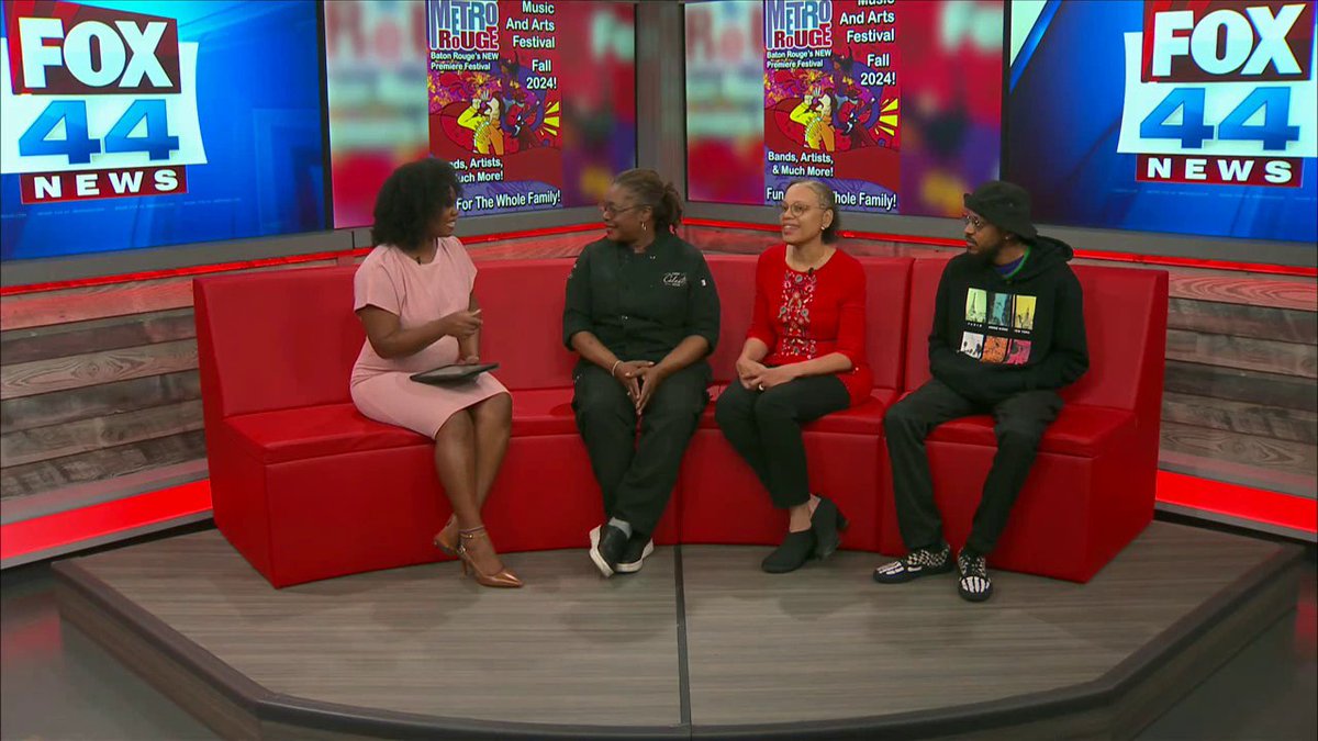 mstv01's tweet image. Thanks to @Vanniajo  and the @brproudnews team for interviewing our Metro Rouge team!  We want #metrorougefest to be as iconic as the @jazzfest So, join the fest lineup and/or send your support at: myscenetv.com/metrorougeproj…
Let&apos;s build a world-class party for our capital city!