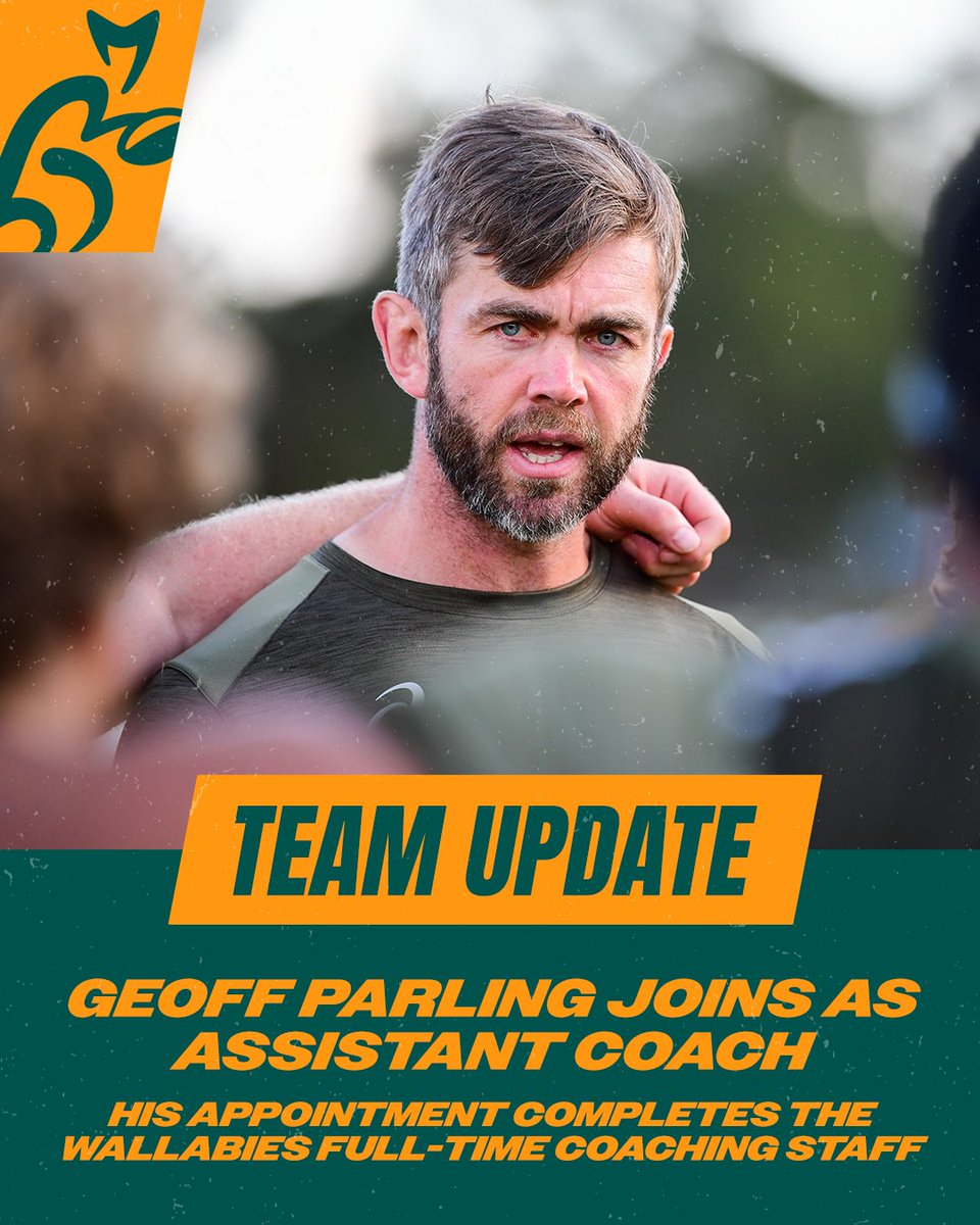 Welcome, Geoff 👋 #Wallabies